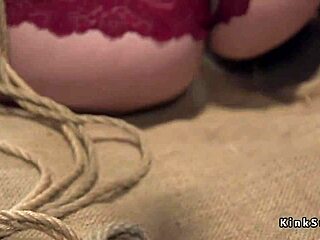 Husband Watches Bound Huge Tits Redhead Gagged Choked Anal Banged Hard