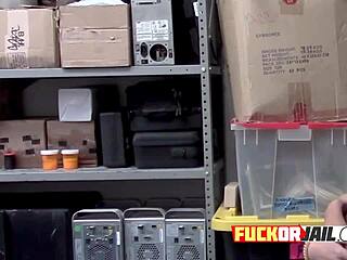 randy guard spies petite teen uniform banging with hidden cam