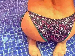 Milf Big Ass Craves Cock More Than Food In Water