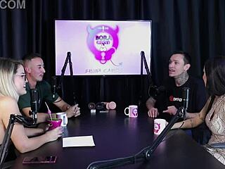 brazilian blonde teh angel sheer red swings from porn collab to family fun