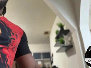 walk in catch wife cooking then ass fuck her