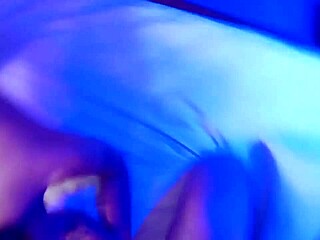 horny student sucks personal trainer's monster cock mid-workout