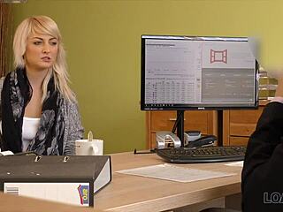 Loan4k Blonde Miss Sissy Banged Hard After Interview in Cash for Sex Casting