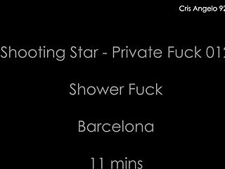 Ready for Cris Angelo's private shower fuck session?