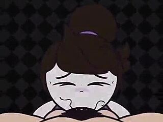 Jaiden takes big cock banger deep in tits, pussy, and mouth for cumshots