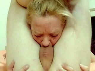 You seeing my bitch swallow my dick like a total whore?