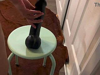 Chubby Latina Milf Michelle Bounces Big Ass On Toys