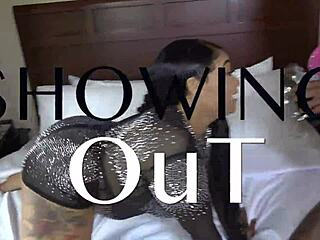 First Ebony Latina Lesbian Rimjob Snowbunnies!