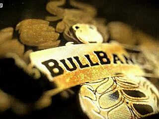 Sexy petite ebony babe gangbanged hard in hotel room banging