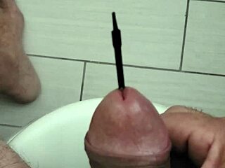 deep cock insertion stretches her tight hole wide