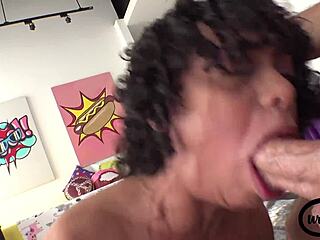 curlyrican deepthroats mike adriano swallows cum