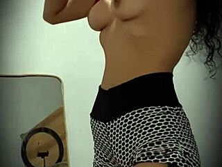 Hidden Cam Catches Cute Colombian Model's Outdoor Tits and Pussy Exposure