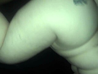 Fat BBW pinned corner doggystyle on big black monster cock!