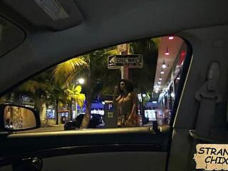 i spied beautiful curly julie kay then fucked outdoors