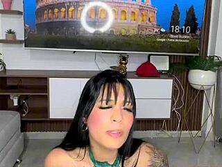 Watch This Cute Latina Slam Dildos In Her Big Ass!