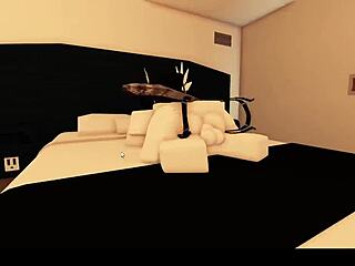 boyfriend rams condom into unwilling vagina on roblox