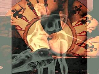 Explore antique retro vibes in vintage art with hairy erotic twists from the past era.