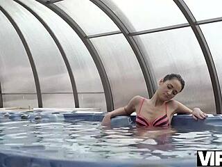 Angie keeps her older man fully satisfied with every sexual craving around