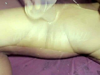 crazy squirter screams demons from dripping wet saggy pussy