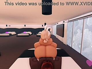 Roblox Slutty Bunny Craves Wild Sex Ride