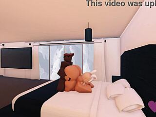 Roblox Slutty Bunny Craves Wild Sex Ride