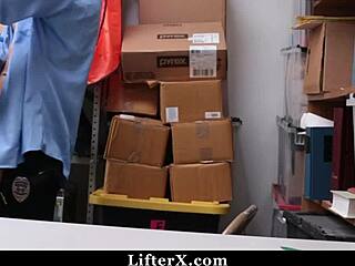 Penelope Reed Caught Stealing, Boyfriend Rips Clothes for Fuck