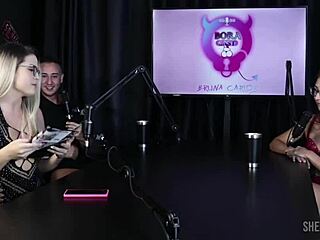 Luciana Picchi Bora Cast with Bruna Carlos Matheus Caetano Sheer Red Part 2