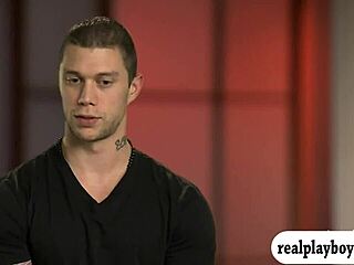 Sexy blondes share blowjobs in group fun