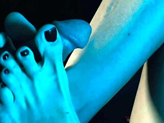 bet you wish she gave your cock a footjob like that