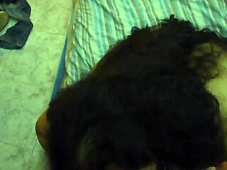 argentinian brunette milf gives sloppy titjob blowjob handjob