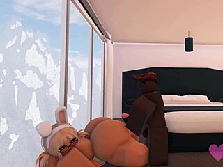 Roblox Slutty Bunny Craves Wild Sex Ride