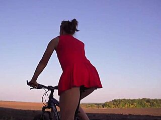 wanna worship hot upskirt ass on miniskirt biker thong ride?