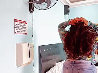 madrastra fucks hijastro's big ass while dad away brazilian bbw curvy ride