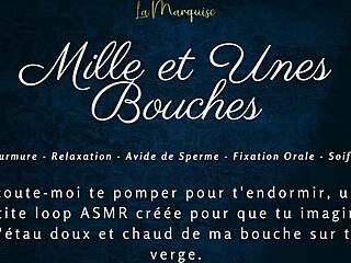 french asmr whispers dirty while sucking cock in mille et unes bouches fantasy