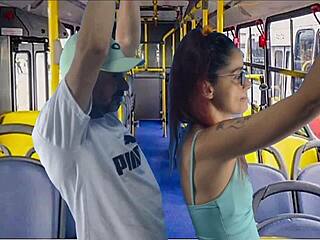 Japanese Crossdresser Fucked Hard on Public Bus Ride