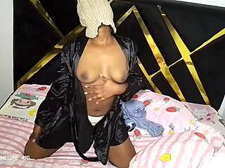 swit fricky feels so horny playing with big ass tits now