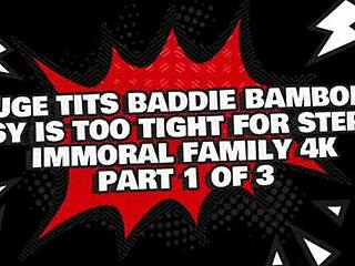 bambola's tiny 18+ pussy strains hard against porno dan's throbbing cock