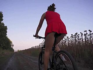 wanna worship hot upskirt ass on miniskirt biker thong ride?