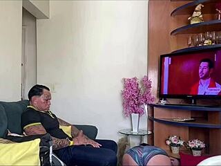 curvy brazilian milf suzie slut bends for bombado's big cock doggystyle orgasm