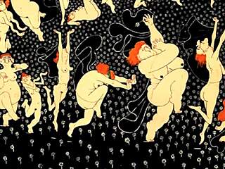 Vintage erotic art captures timeless sensual beauty