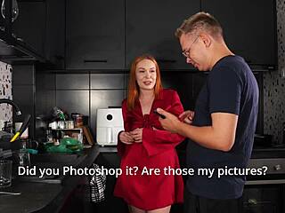 Stepmom blows me instead of food. Kitchen suck moan ride cowgirl.