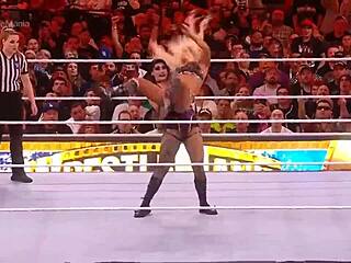 Rhea Ripley vs Charlotte Flair title clash