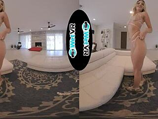 Dude chats up vr girl with tight wet pussy for pounding