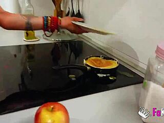 amateur dude stuffed and fucked rough by crazy colombian milf vanesa's big tits