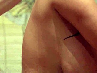 frustrated big tit blonde wife craves friend's lesbian tongue at spa