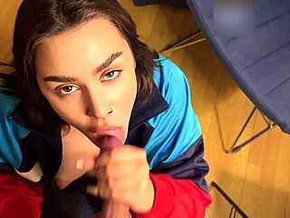 College Student Fucks Bent Over on Her First Day