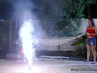 Stepmom's Perky Tits Lure Stepson's Thick Cock Inside