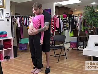 BTS Chloe Cherry Craves Bryan Gozzling's Sloppy Cock in Narrow Ass Action