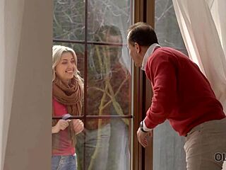 Old4k Skinny Shaved Girl Mouth Pussy Fucked Homeowner