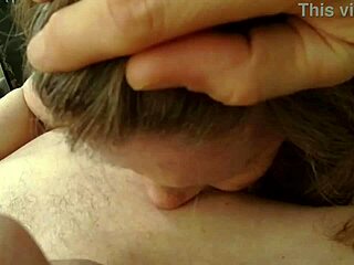 Granny Peggy Sue gulps cum like a vampire after deepthroat feast